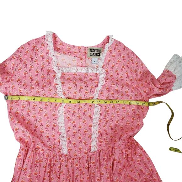 NEW Frontier Classics Mattie Dress XL Maxi Prairie Western Floral Colonial Rose - Picture 11 of 13